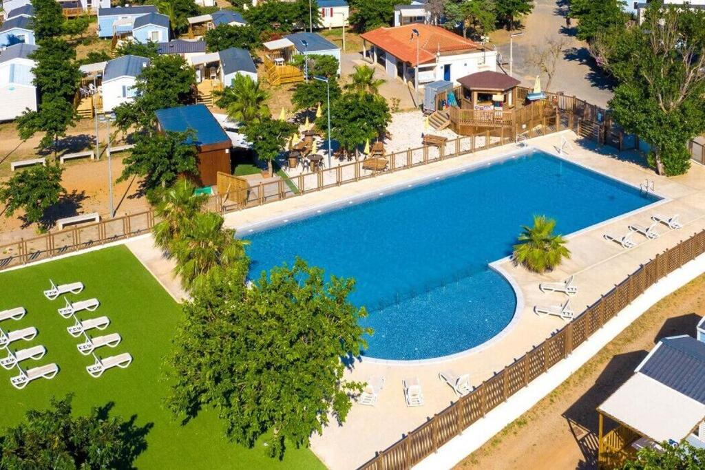 Mh148 Camping Tohapi Novela - Mobil Home 6P Climatise - Port-la-Nouvelle Zewnętrze zdjęcie